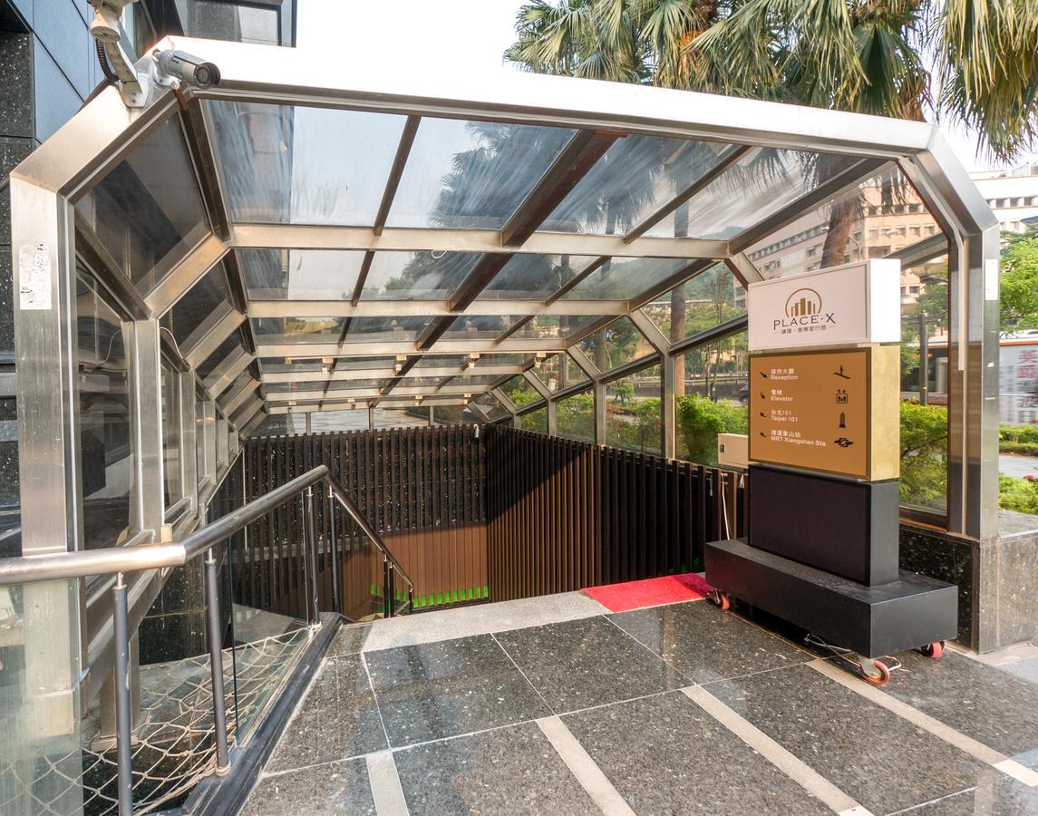 Place‧X Hotel Taipei Exteriör bild