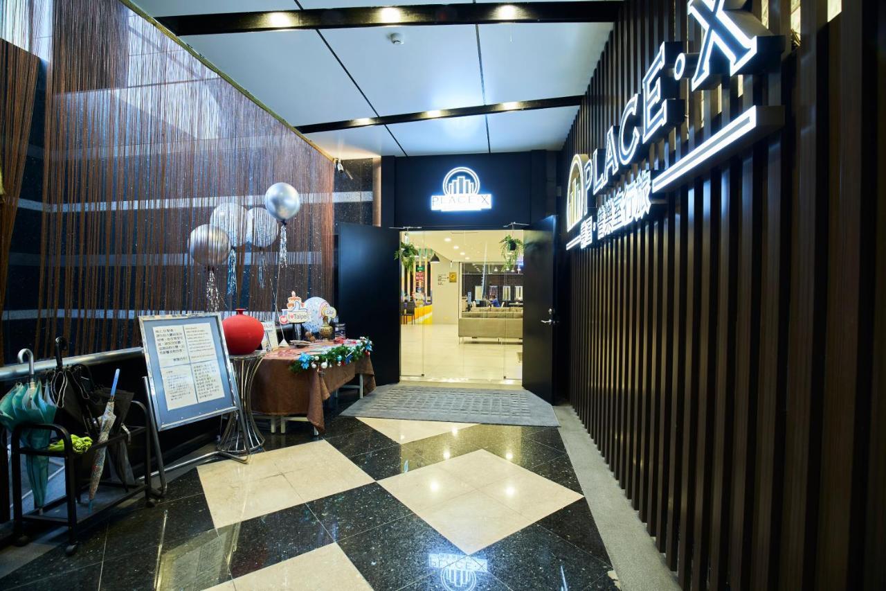 Place‧X Hotel Taipei Exteriör bild